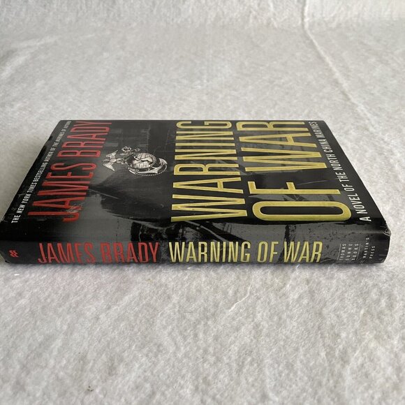 Warning of War A Novel Of The North China James Brady First Edition Hardcover DJ - Picture 3 of 12